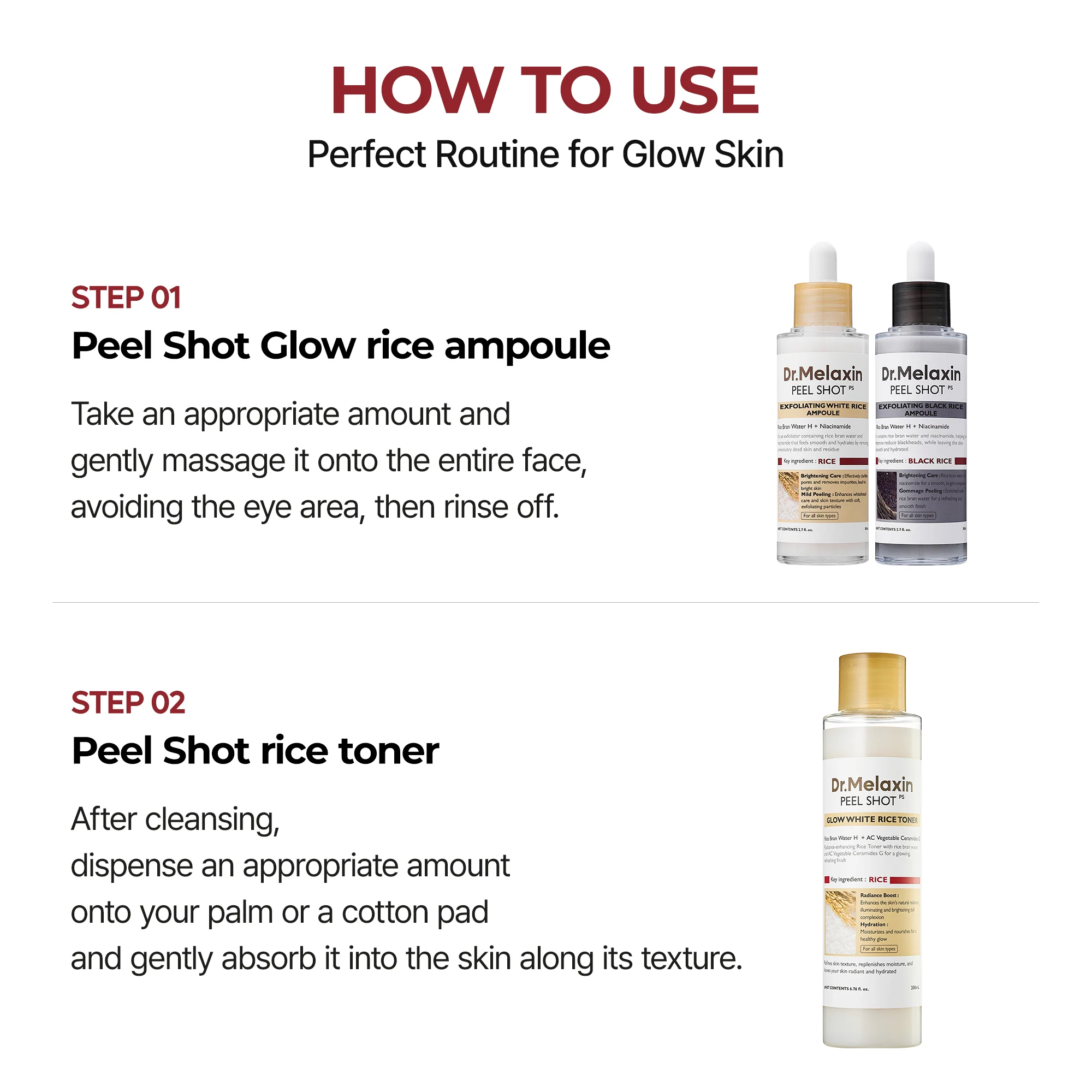 Peel Shot Glow Rice Toner - Image 9